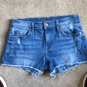 7 for All Mankind Denim Shorts